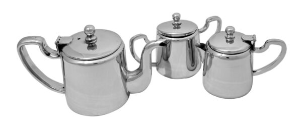 Shapes Tea Set (Curved), with lid