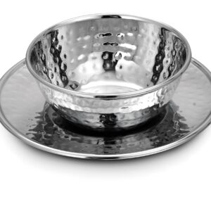 Shapes Stainless Steel Finger Bowl with Under-liner