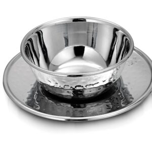 Shapes Stainless Steel Finger Bowl with Under-liner