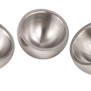 Shapes Stainless Steel Double Wall Candy Bowl