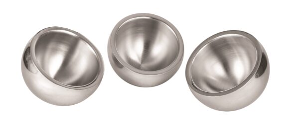 Shapes Stainless Steel Double Wall Candy Bowl