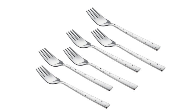 WHITE DOT DINNER FORK