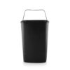 Shapes Stainless Steel Mirror Finished 4 Ltr. Square Pedal Bin with Soft-Closed For Home & Offices