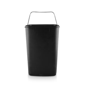 Shapes Stainless Steel Mirror Finished 4 Ltr. Square Pedal Bin with Soft-Closed For Home & Offices