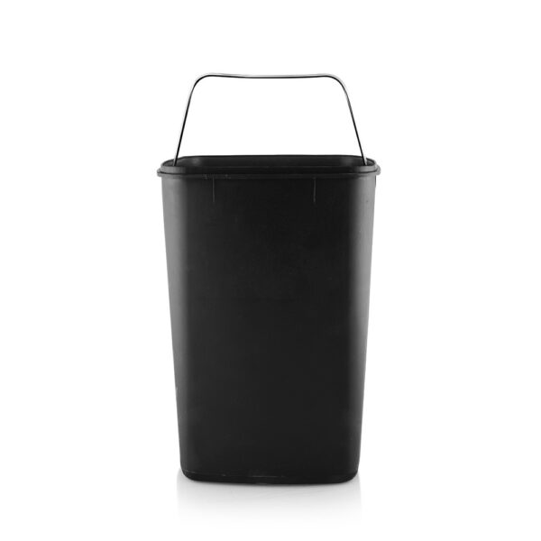 Shapes Stainless Steel Mirror Finished 4 Ltr. Square Pedal Bin with Soft-Closed For Home & Offices