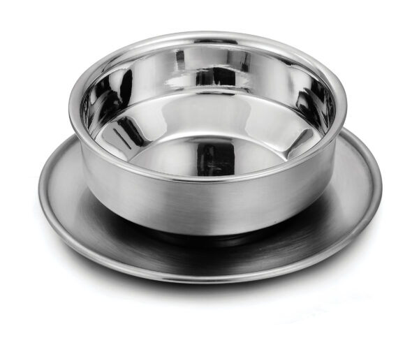 Shapes Stainless Steel Soup Bowl with Under-liner