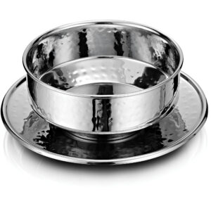 Shapes Stainless Steel Soup Bowl with Under-liner