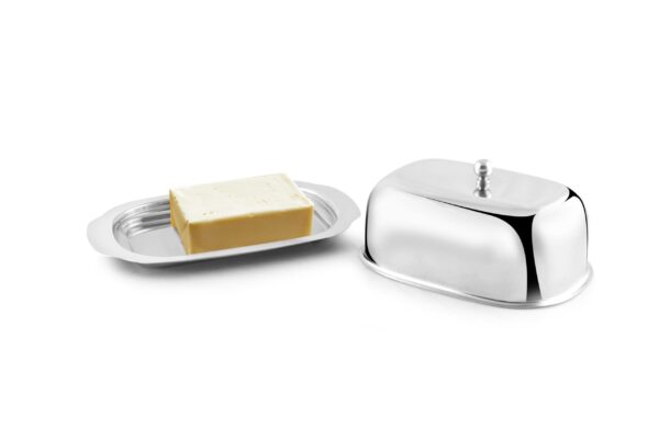 Shapes Stainless steel Butter Dish