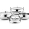 Koko Stainless Steel Serving Bowl Set of 3pcs