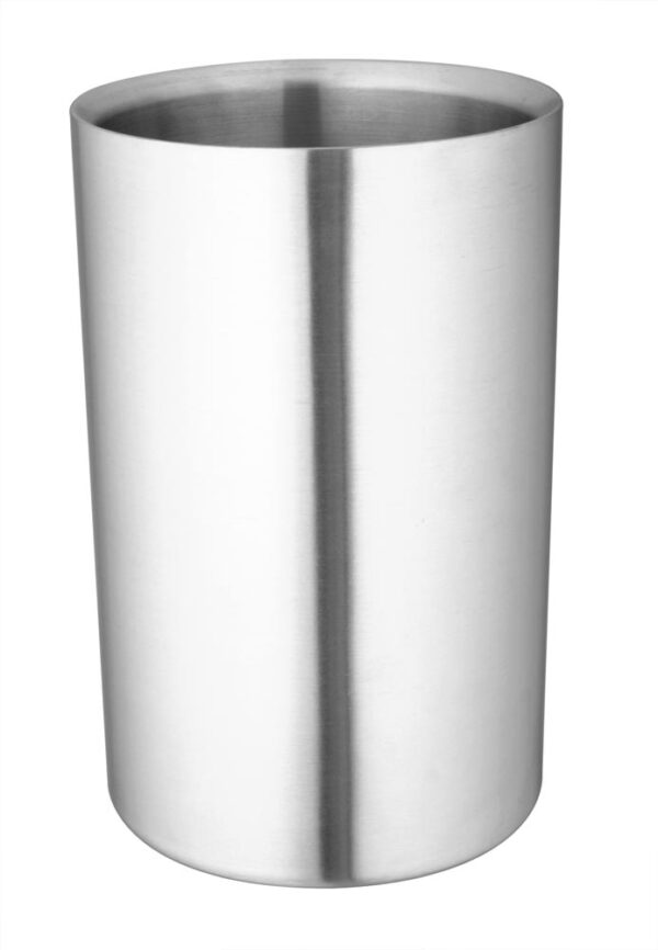 Shapes Stainless Steel Wine Bottle Cooler-Double Wall 1pc.