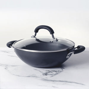 Meyer Circulon Origins 24cm Non-Stick + Hard Anodized Kadai