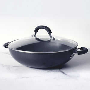 Meyer Circulon Origins 30cm Non-Stick + Hard Anodized Kadai