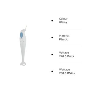 PHILIPS HR1350/C Hand Blender, 250W (White)