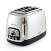 Ariete Tostapane Classica 158/37, Electric Toaster 2 Slices, Without Tongs, 815 W, 3 Functions, 6 Browning Levels, White