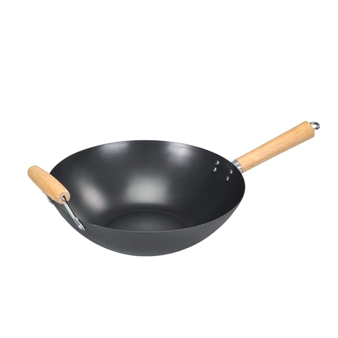 Alda Carbon Steel Wok Pan 35 cm