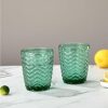 Vivid 300ml Coloured Whiskey & Juice Glass Set of 6 Teal Green