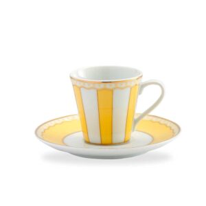 Noritake Carnival Gold Coffee Mug Yellow