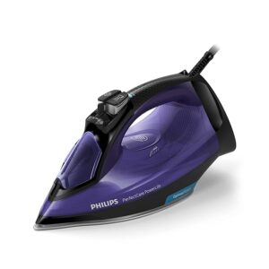 Philips Perfect Care Power Life Steam Iron GC3925/34, 2400W, up to 45 g/min steam Output, OptiTemp Technology, Steam Glide Plus Soleplate, Drip-Stop and Safety Shut-Off with No-Burns Guaranteed