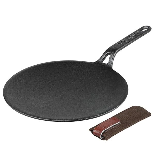 Vinod Legacy Pre Seasoned Cast Iron Roti Chapati Phulka Tawa 26 cm