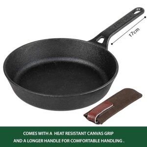 Vinod Legacy Pre Seasoned Cast Iron/Loha Frypan - 24 cm 