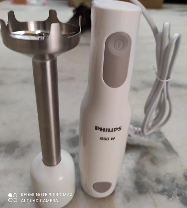 PHILIPS HL1600/00 Hand Blender, 650W (White)