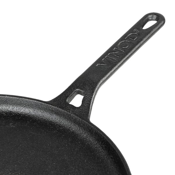 Vinod Legacy Pre Seasoned Cast Iron Roti Chapati Phulka Tawa 28 cm