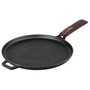 Vinod Legacy Pre Seasoned Cast Iron Roti Chapati Phulka Tawa 28 cm