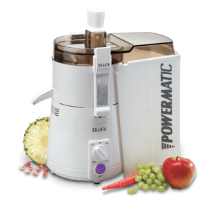 Sujata Powermatic Juicer, 900 Watts, (White)