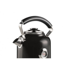 Ariete 2854 Modern Electric Kettle, 2000 W, Capacity 1.7 L, Cordless 360°, Auto shut-off system, Removable filter, Visible water level, Thermometer, Black