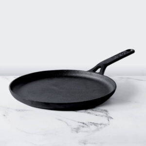 Meyer Pre-Seasoned Cast Iron 24cm Flat Loha Dosa Tawa